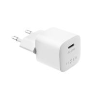 Set síťové nabíječky FIXED Mini s USB-C výstupem a USB-C/USB-C kabelu, podpora PD, 1 metr, 20W, bílý (3)