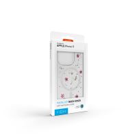Zadní kryt FIXED MagBloom s podporou MagSafe pro Apple iPhone 17, Pink Blossom (4)