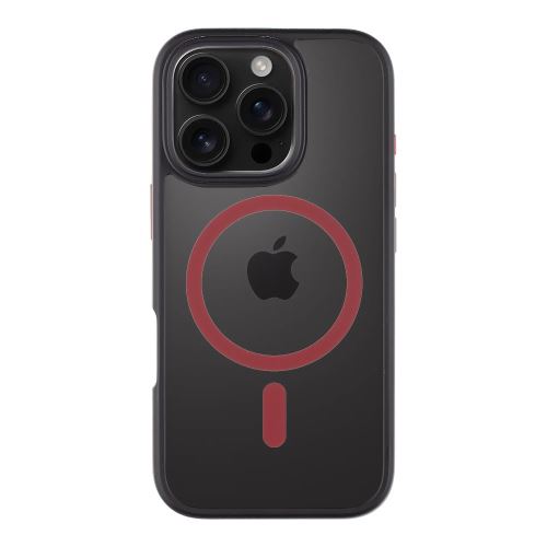 Tactical MagForce Hyperstealth 2.0 Cover for iPhone 16 Pro Black/Red