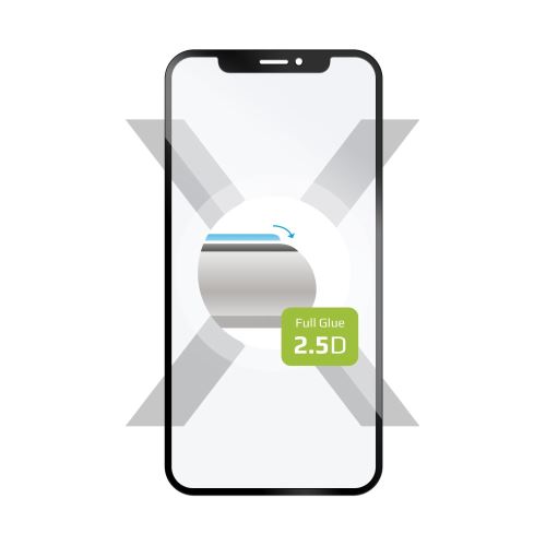 Ochranné tvrzené sklo FIXED Full-Cover pro Samsung Galaxy A04s, lepení přes celý displej, černé