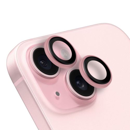OBAL:ME Lens Protector for Apple iPhone 15/15 Plus Pink