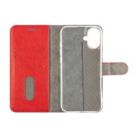 Pouzdro typu kniha FIXED Opus pro Apple iPhone 16, červené (1)