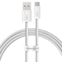 Baseus CALD000602 Dynamic Series Fast Charging Data Cable USB - USB-C 100W 1m  White