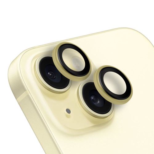 OBAL:ME Lens Protector for Apple iPhone 15/15 Plus Yellow