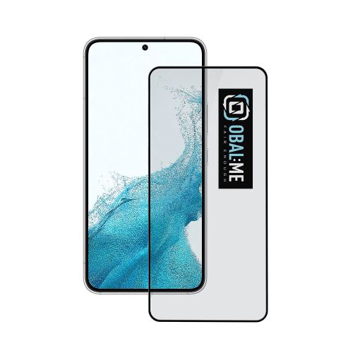 OBAL:ME 5D Glass Screen Protector for Samsung Galaxy S22 Black
