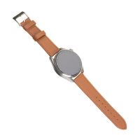 Kožený řemínek FIXED Leather Strap s šířkou 20mm pro smartwatch, hnědý