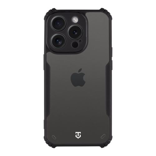 Tactical Quantum Stealth Cover for Apple iPhone 15 Pro Clear/Black