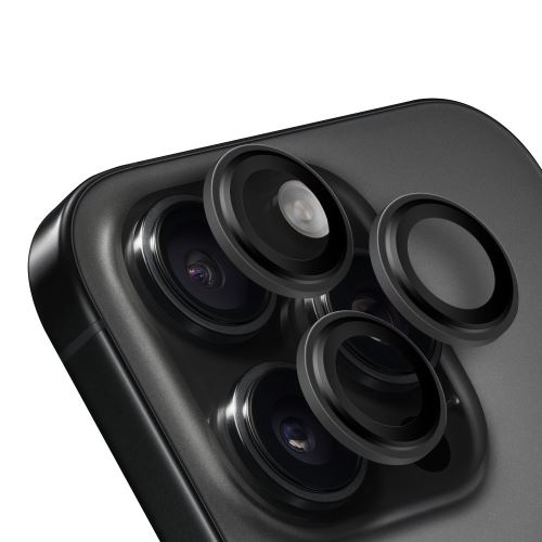 OBAL:ME Lens Protector for Apple iPhone 16 Pro/16 Pro Max Black Titanium