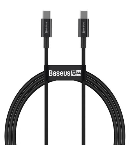 Baseus CATYS-C01 Superior Fast Charging Data Cable USB-C - USB-C 100W 2m Black