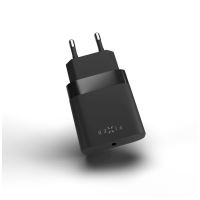 Síťová nabíječka FIXED s USB-C výstupem a podporou PD, 20W, černá (3)