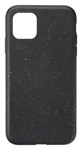 Kompostovatelný eko kryt Cellularline Become pro Apple iPhone 12/12 Pro, černý