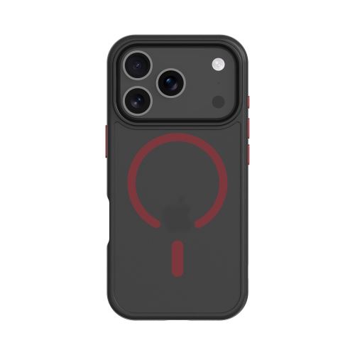 Tactical MagForce Hyperstealth 2.0 Cover for iPhone 17 Pro Black/Red