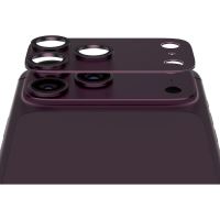 PanzerGlass FENDER hliníková ochrana fotoaparátu iPhone 18 Pro Dark Cherry (fialový) (1)