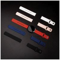 Set silikonových řemínků FIXED Silicone Sporty Strap s Quick Release 20mm pro smartwatch, modrý (5)
