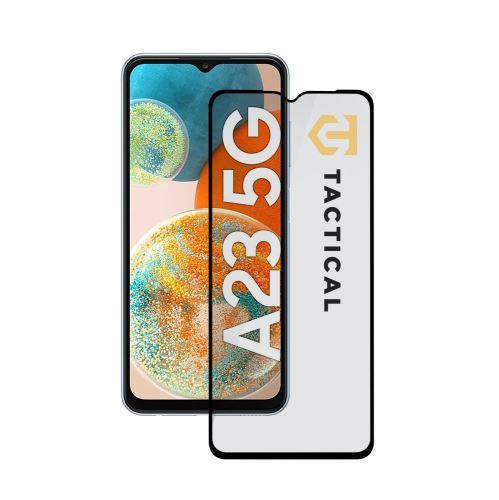 Tactical Glass Shield 5D for Samsung Galaxy A23 5G Black