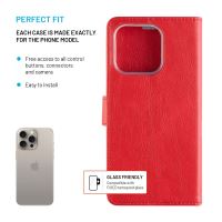 Pouzdro typu kniha FIXED Opus pro Apple iPhone 16 Pro, červené (2)