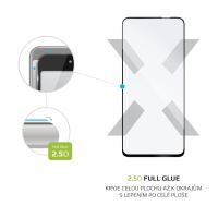 Ochranné tvrzené sklo FIXED Full-Cover pro OnePlus Nord 2/2 5G, lepení přes celý displej, černé