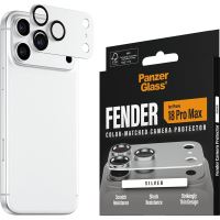 PanzerGlass FENDER hliníková ochrana fotoaparátu iPhone 18 Pro Max Silver (stříbrný)