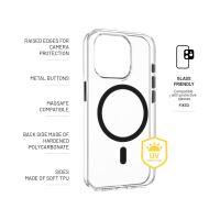 Zadní kryt FIXED MagPurity s podporou Magsafe pro Apple iPhone 16 Pro, čirý (1)