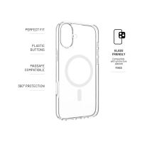 Zadní kryt FIXED MagPure s podporou Magsafe pro Apple iPhone 16 Plus, čirý (1)