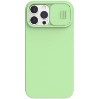 Nillkin CamShield Silky Magnetic Silicone Case for Apple iPhone 13 Pro Max Mint Green