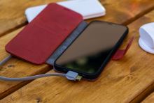 Kožené pouzdro typu kniha FIXED ProFit pro Apple iPhone 11, červené (5)