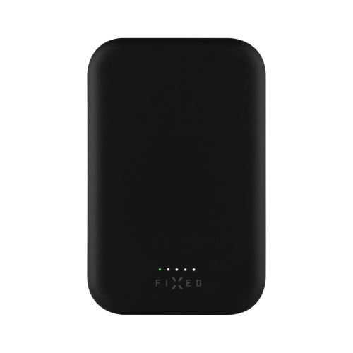 Powerbanka FIXED MagZen (2nd gen.) s bezdrátovým nabíjením a podporou MagSafe, 10 000 mAh, černá