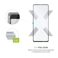 Ochranné tvrzené sklo FIXED Full-Cover pro Samsung Galaxy A51 5G, lepení přes celý displej, černé