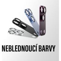 PanzerGlass FENDER hliníková ochrana fotoaparátu iPhone 18 Pro Max Silver (stříbrný) (7)
