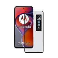OBAL:ME 5D Glass Screen Protector for Motorola G15/G15 Power Black