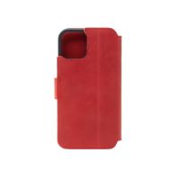 Kožené pouzdro typu kniha FIXED ProFit pro Apple iPhone 15 Pro, červené