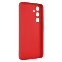 Zadní pogumovaný kryt FIXED Story pro Samsung Galaxy S24+, červený (1)