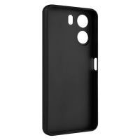 Zadní pogumovaný kryt FIXED Story pro Xiaomi Redmi 13C/POCO C65, černý (1)
