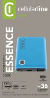 Powerbanka Cellularline Essence 5000 mAh, modrá (3)