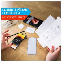 Prémiové ochranné tvrzené sklo FIXED Armor s aplikátorem pro Apple iPhone 15 Pro Max, černé (6)