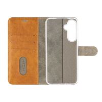 Pouzdro typu kniha FIXED Opus pro Samsung Galaxy A35 5G, hnědé (1)