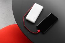 Powerbanka FIXED Zen 10 000 s kabelem microUSB/USB-C, 10 000 mAh, bílá (6)