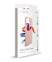 Zadní pogumovaný kryt FIXED Story pro Apple iPhone 12 mini, růžový (2)