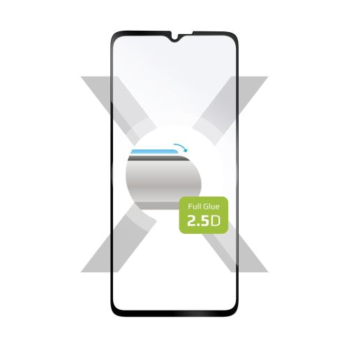 Ochranné tvrzené sklo FIXED Full-Cover pro Samsung Galaxy Xcover6 Pro, černé