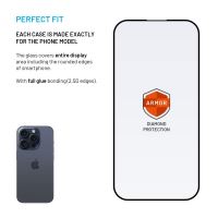 Ultra odolné tvrzené sklo FIXED Armor s Anti-dust aplikátorem a AR vrstvou pro Samsung Galaxy S25 Ultra, černé (2)