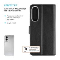 Pouzdro typu kniha FIXED Opus pro Samsung Galaxy S25 Edge 5G, černé (2)