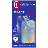 Ochranné tvrzené sklo Cellularline Second Glass Ultra pro Apple iPhone 14 Plus (2)