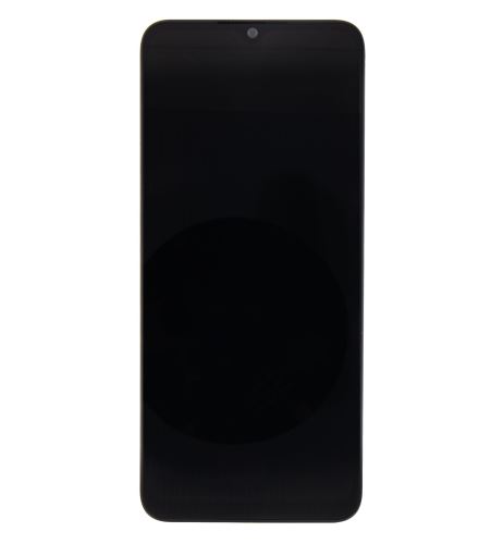 LCD Display + Touch Unit + Front Cover for Xiaomi Redmi 10C Black (Service Pack)