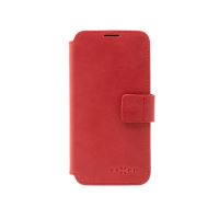 Kožené pouzdro typu kniha FIXED ProFit pro Apple iPhone 11, červené (1)