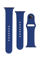 Set silikonových řemínků FIXED Silicone Strap pro Apple Watch 42/44/45/49mm, oceánsky modrý