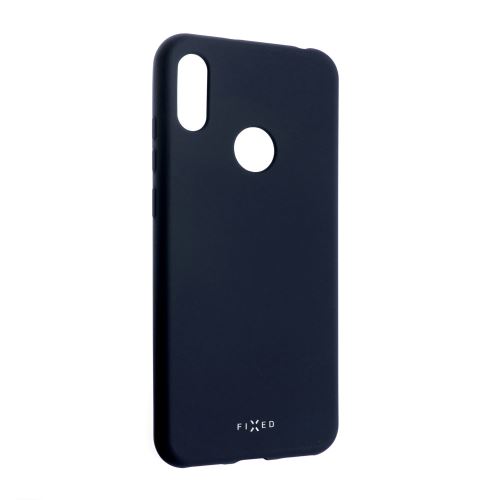 Zadní pogumovaný kryt FIXED Story pro Honor 8A/Huawei Y6s, modrý