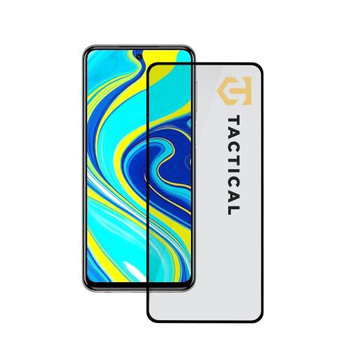Tactical Glass Shield 5D for Xiaomi Redmi Note 9 Pro/9S/9 Pro Max Black