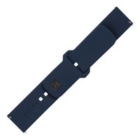 Set silikonových řemínků FIXED Silicone Sporty Strap s Quick Release 20mm pro smartwatch, modrý (1)
