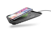 Silikonová podložka Cellularline Fast Charge Cradle s funkcí bezdrátového nabíjení