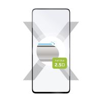 Ochranné tvrzené sklo FIXED Full-Cover pro Samsung Galaxy Note 10 Lite/A81, lepení přes celý displej, černé
